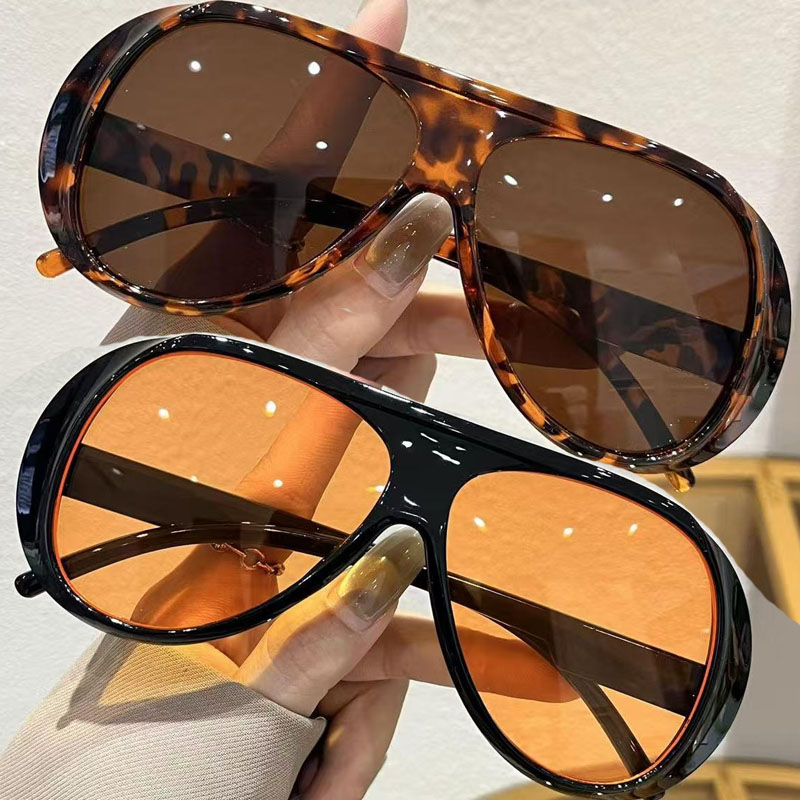 Sunglasses Uv400 - Oversized Sunglasses Women Fashion Luxury Big