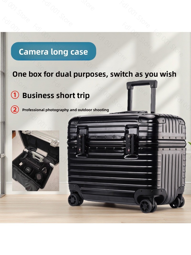 Upper flip cover aluminum fram - Travel Luggage Set 评论和价格