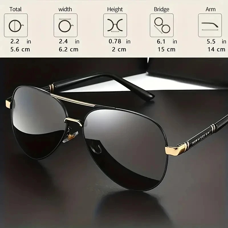 1/2PCS Retro Polarized Sunglas - Designer Sunglasses 评论和价格