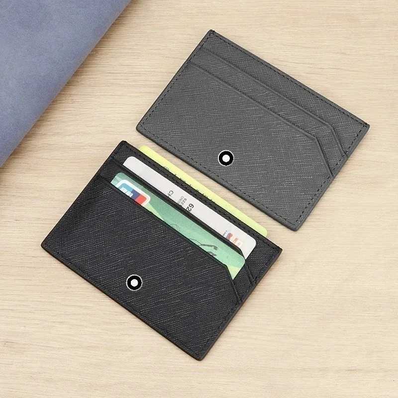 Busine Sle Card Holder Wallet  - Leather Wallet Men 评论和价格