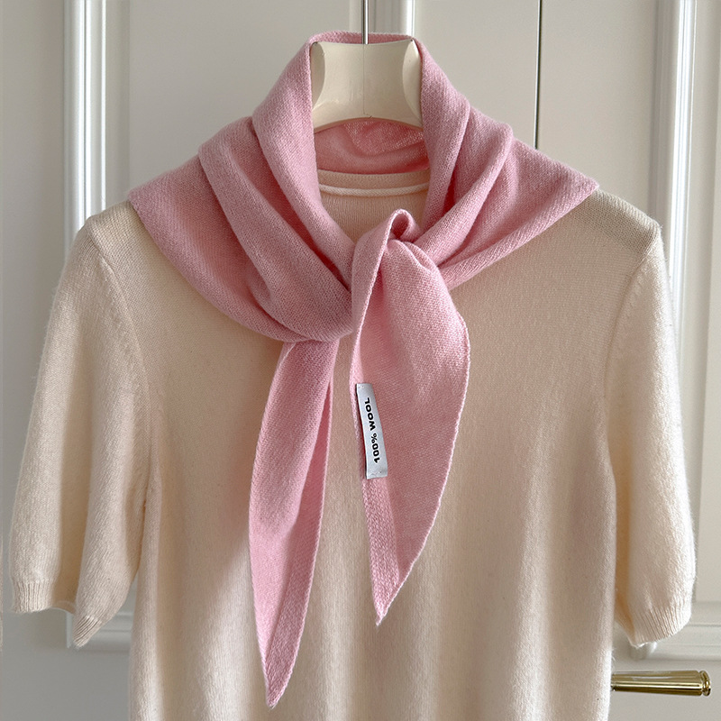 Knitted Scarf Women 100% Wool  - Cashmere Scarf 评论和价格