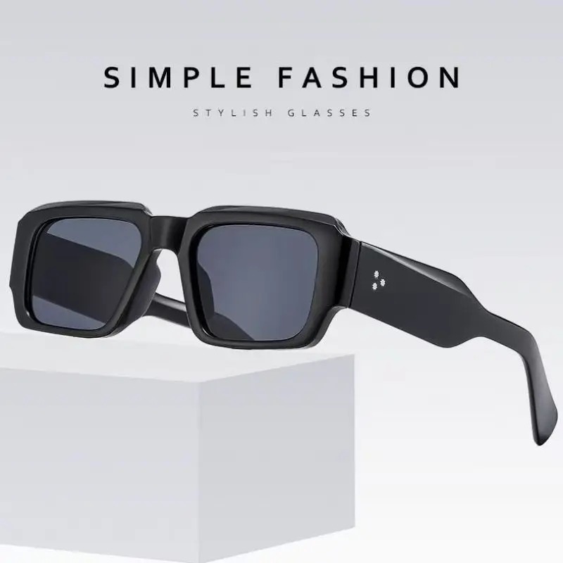 New Brand Rectangle Sunglasses - Designer Sunglasses 评论和价格