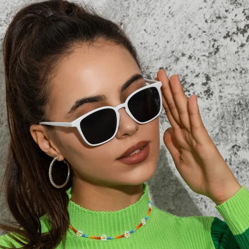 Fashion Vintage Square Sunglas - Designer Sunglasses 评论和价格