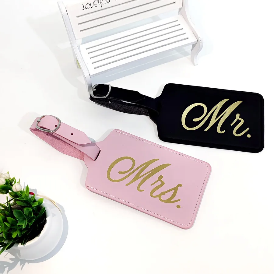 2PCS/Set Mr Mrs Couples Luggag - Travel Luggage Set 评论和价格