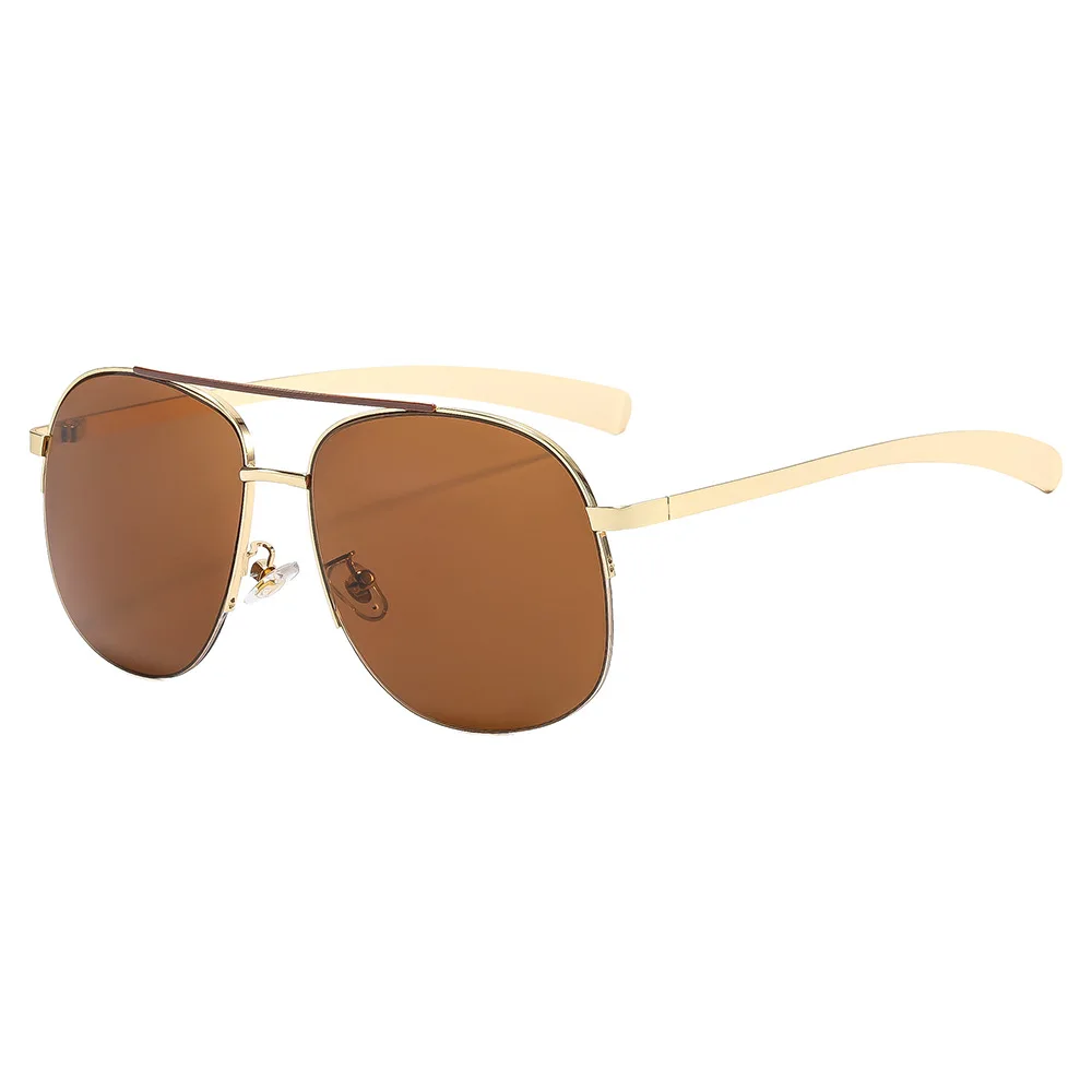 Unisex Oversized Pilot Sunglas - Sunglasses Uv400 评论和价格