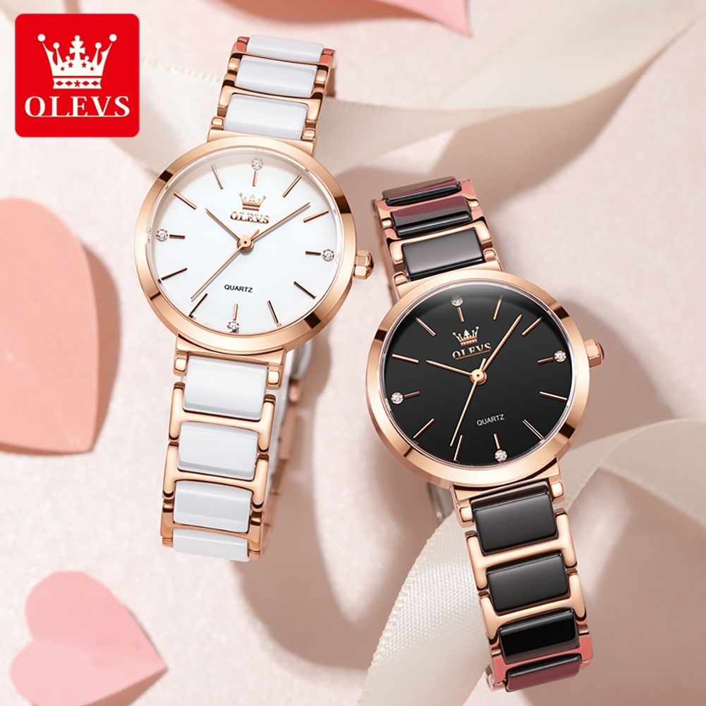 OLEVS Women Watch 5877 Luxury  - Luxury Gift Set 评论和价格