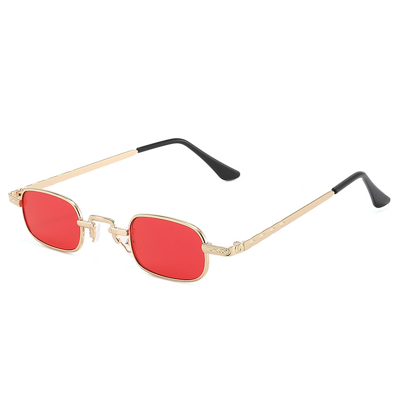 New Small Frame Square Sunglas - Sunglasses Uv400 评论和价格
