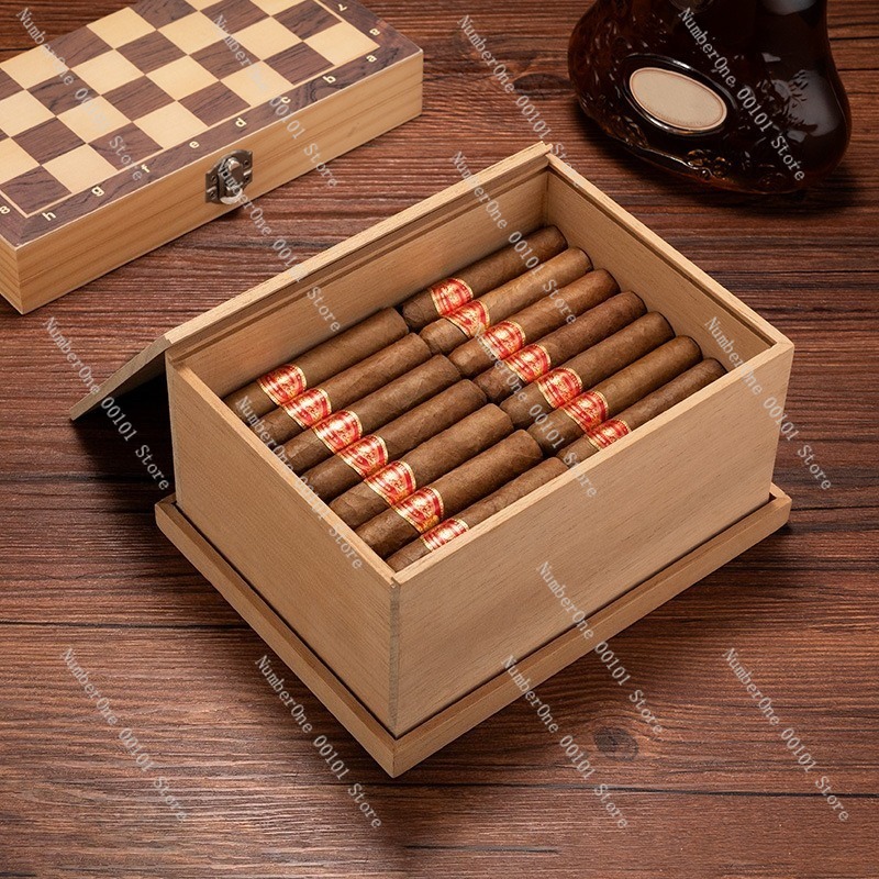Premium Cedar Wood Cigar Humid - Premium Cigar Case 评论和价格
