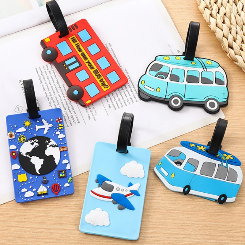 Cute Cartoon Cars PVC Silicone - Travel Luggage Set 评论和价格