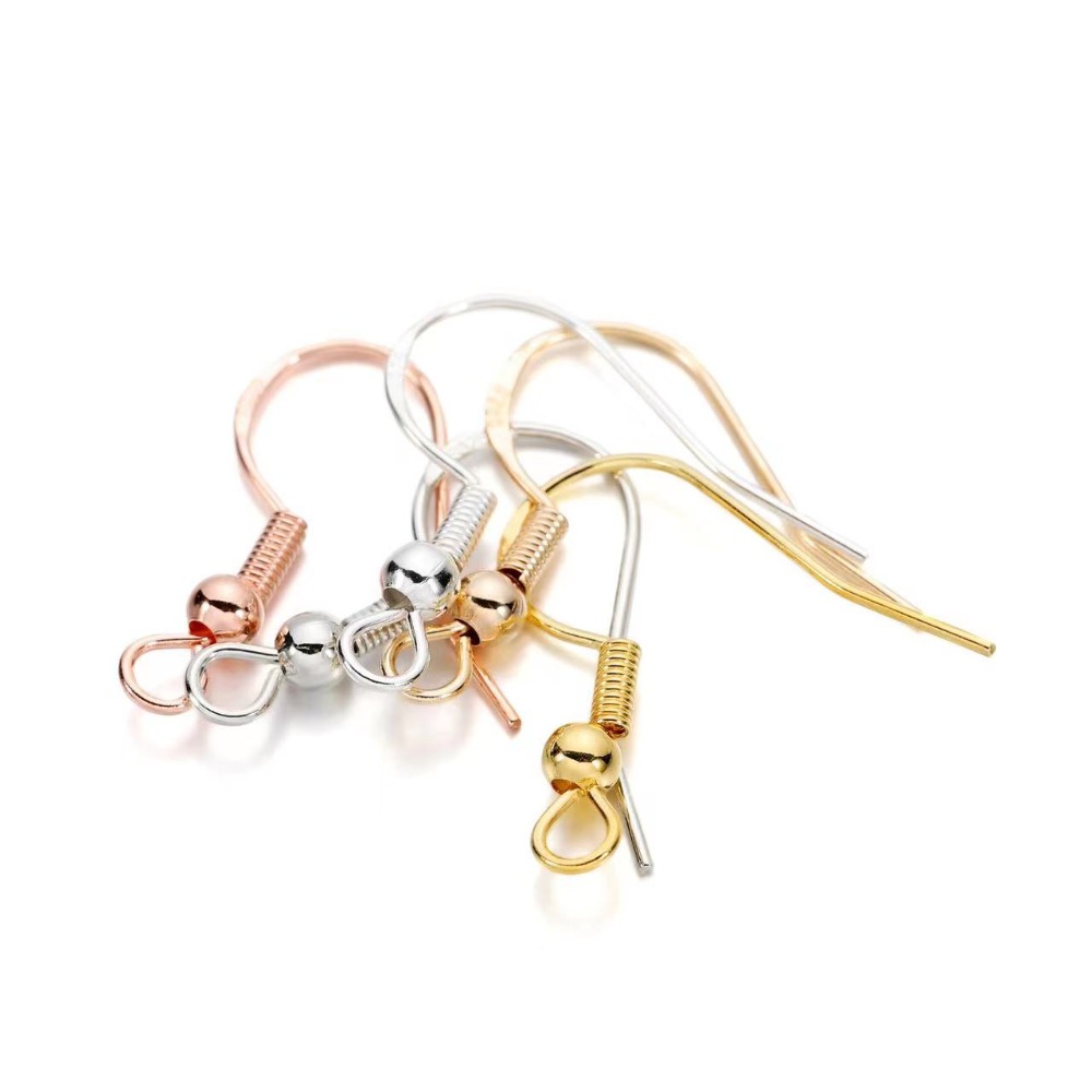 Gold Plated Earring Hooks 100P - Gold Plated Jewelry 评论和价格