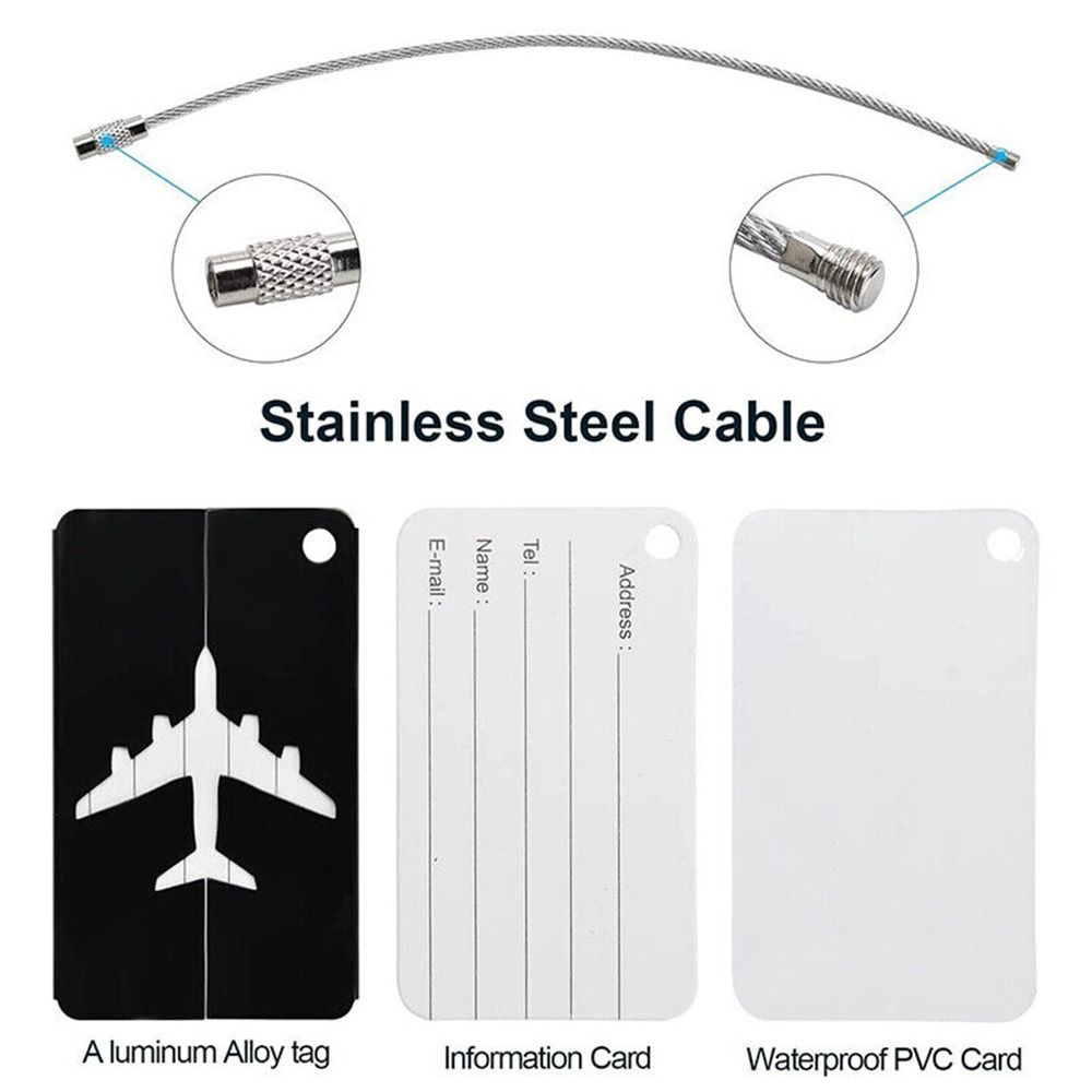 Aluminium Travel Luggage Tags  - Travel Luggage Set 评论和价格