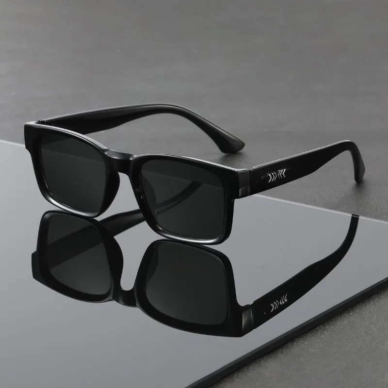 Vintage Rectangle Frame Sungla - Designer Sunglasses 评论和价格