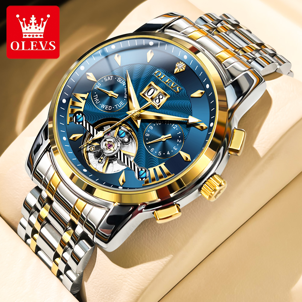OLEVS Men Watches Luxury Fashi - Luxury Watch Men 评论和价格